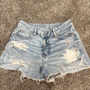 American Eagle Outfitters Light Blue Jean Shorts